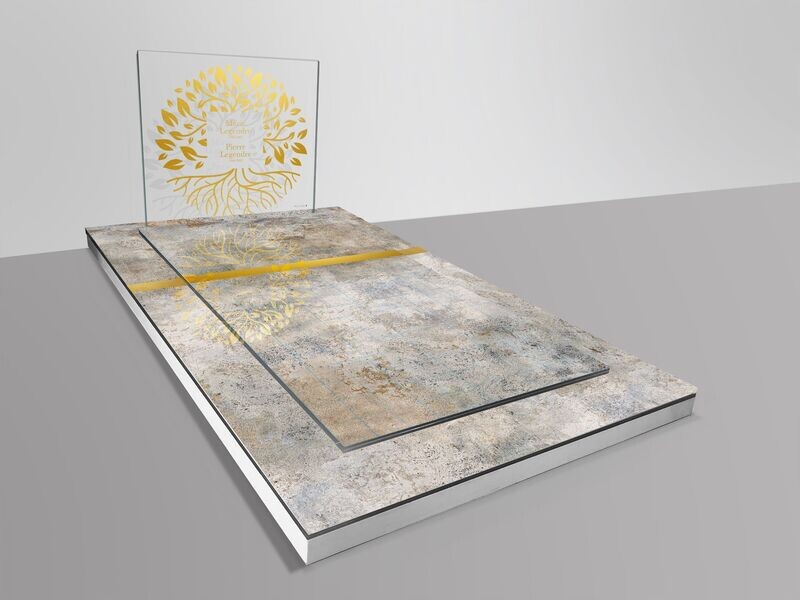 Monument en verre ARBRE DE VIE