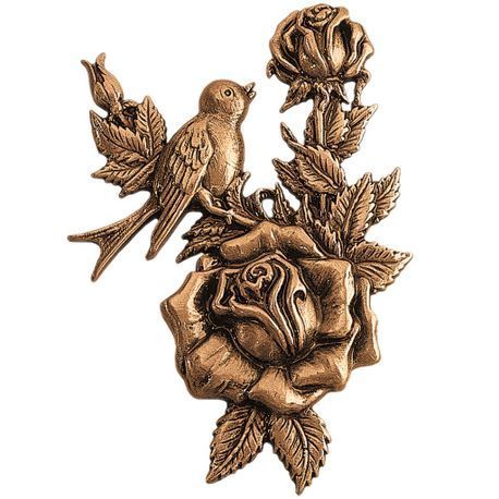 APPLICATION FLEUR ET OISEAU H.14X10