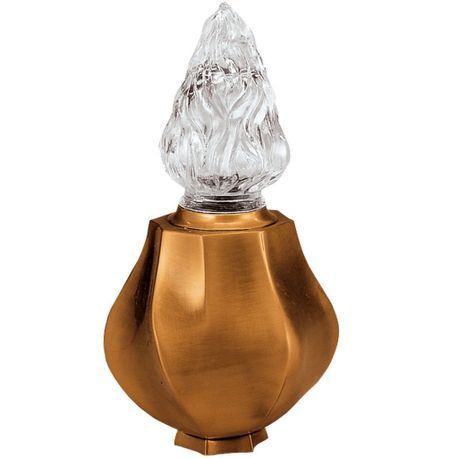 LAMPE ÉLECTRIQUE TORCIGLIONE À POSER H.20X11 BRONZE