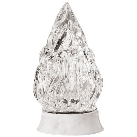 LAMPE ÉLECTRIQUE UNIVERSALE  H.13X6.3X6.3 BLANC DE CARRARE