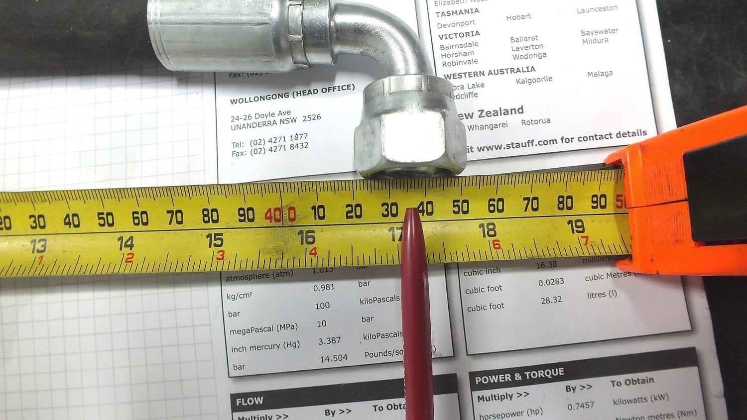 Hydraulic hose 5/16" 20l/min crimp bsp 3/8" to choice 