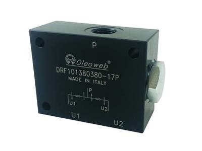 FLOW DIVIDER. HYDRAULIC CARTRIDGE FLOW DIVIDER VARIOUS FLOWS. 3lpm - 150 lpm