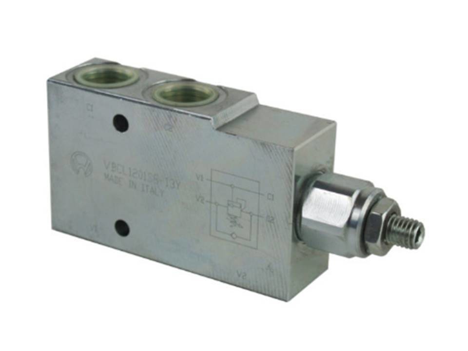Single Counter Balance Valve, Made in Italy Hydraulic Online Shop