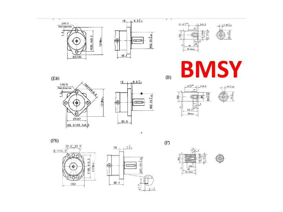 New YMSY-250-F6-G-F-B Same Motor As BMSY-250-F6-G-F-B New YMSY-250-F6-G-F-B Same Motor As BMSY-250-F6-G-F-B