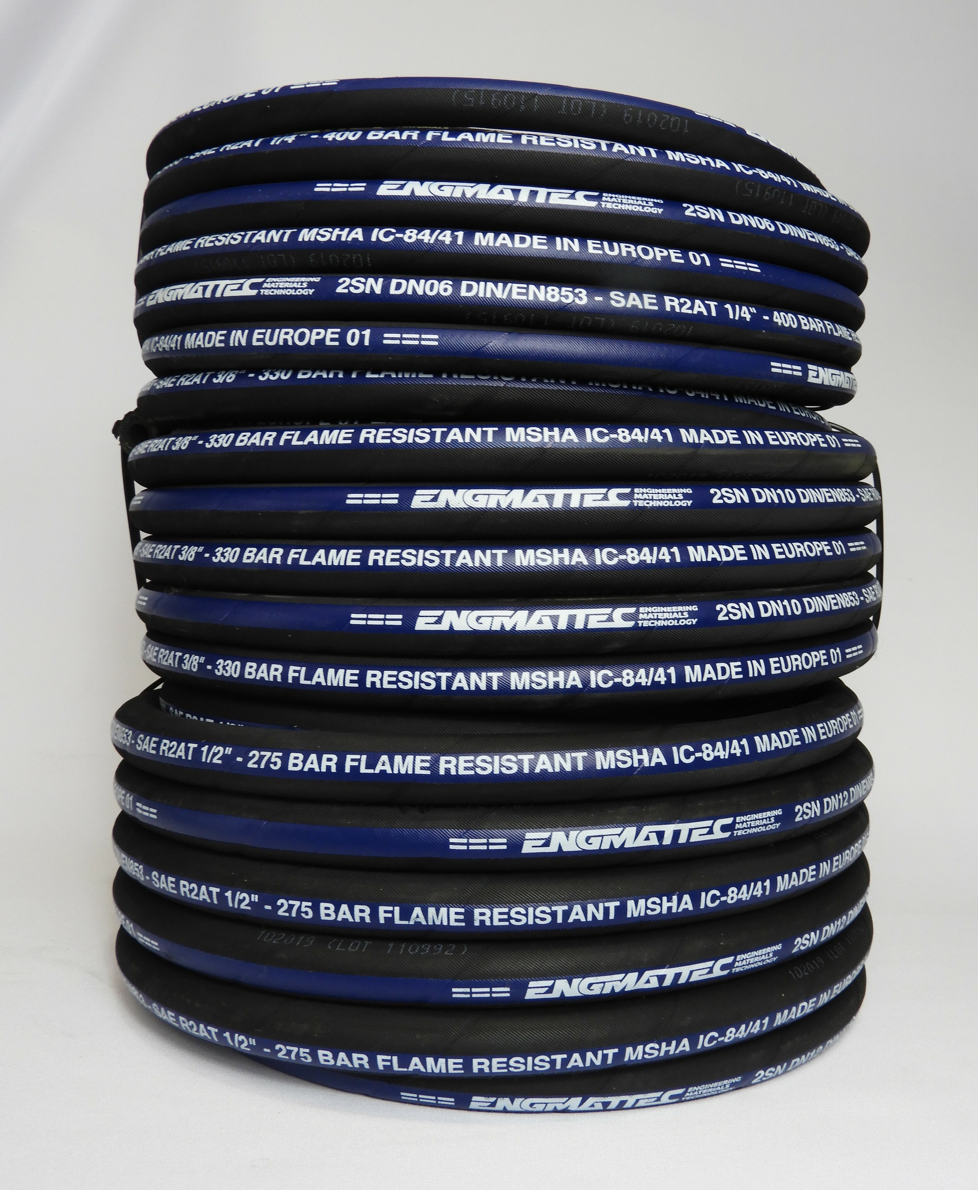 **NEW 3/4" SAE 100 R16-50ft Two Wire Hydraulic Hose 3,500 PSI **FREE SHIPPING 