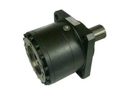 Connect a Hydraulic Motor to the back of this is Planetary Reduction Gearbox with 3.65:1 reduction ratio and generate massive torque. 