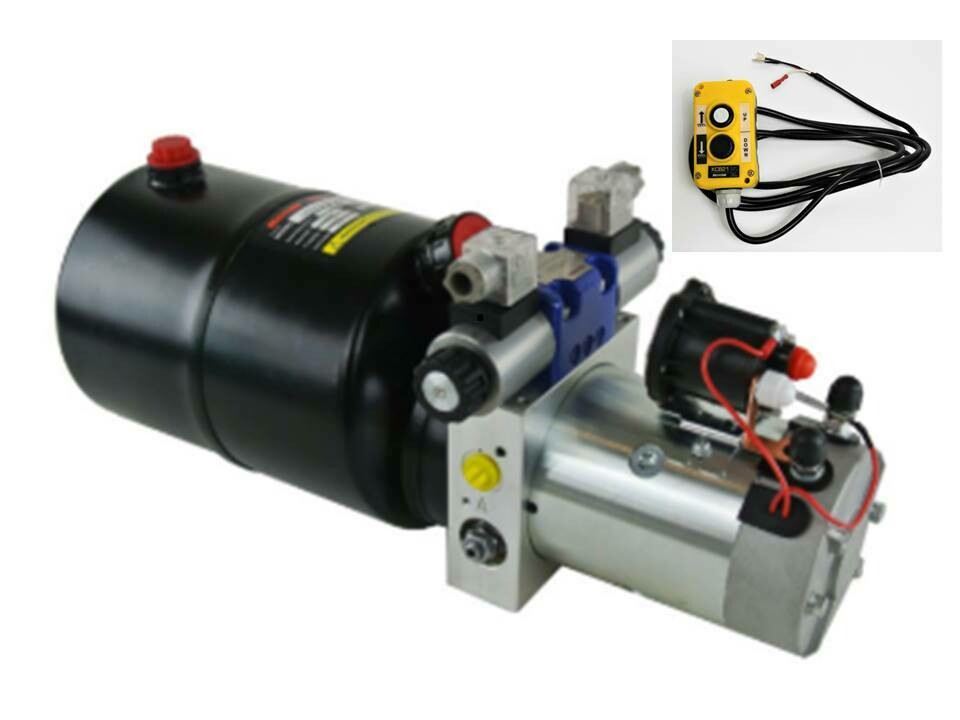 Hydraulic Power Pack 1224V DC 5 Lt/min 2500PSI