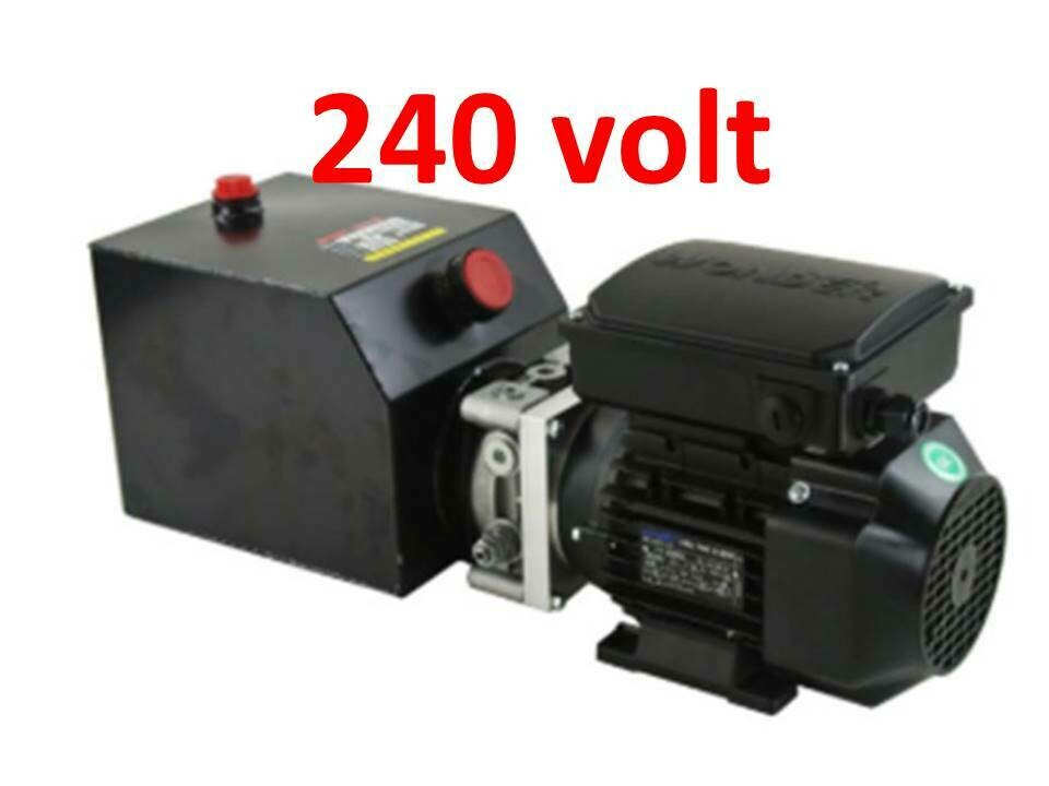 Hydraulic Power Pack 240V  3.0 L/min Max 240 Bar (3500 PSI) P&T Ports/Single acting/Double acting
