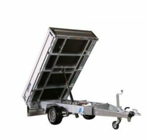 Tipper Trailer kit -Hydraulic Ram Cylinder and Power Pack - 1200mm - 5 tonne