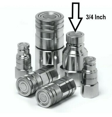 STUCCHI 3/4 Flat Face Hyd Couplers High Flow 280 L/min STUCCHI 3/4 Flat Face Hyd Couplers High Flow 280 L/min