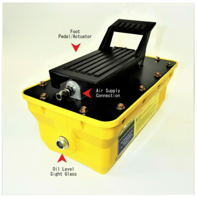 Air Operated Hydraulic High Pressure Pump 10,000 PSI Air Operated Hydraulic High Pressure Pump 10,000 PSI