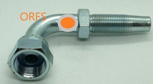 ORFS Reusable Hydraulic Hose Fitting 90° Female