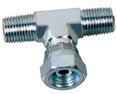 BSP Tapered Male x BSP Swivel Female Branch Tee