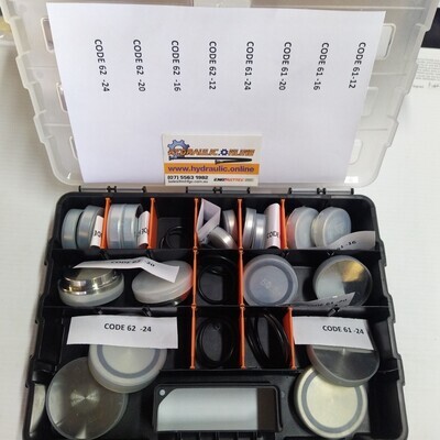 28 pc SAE Code 61 & 62 Hydraulic O Ring Flange Blank Disc Kit 28 pc SAE Code 61 & 62 Hydraulic O Ring Flange Blank Disc Kit