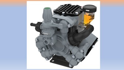 SOFT WASH PUMP, COMET P40-20 Diaphragm Pump. Italian made 43 LPM
