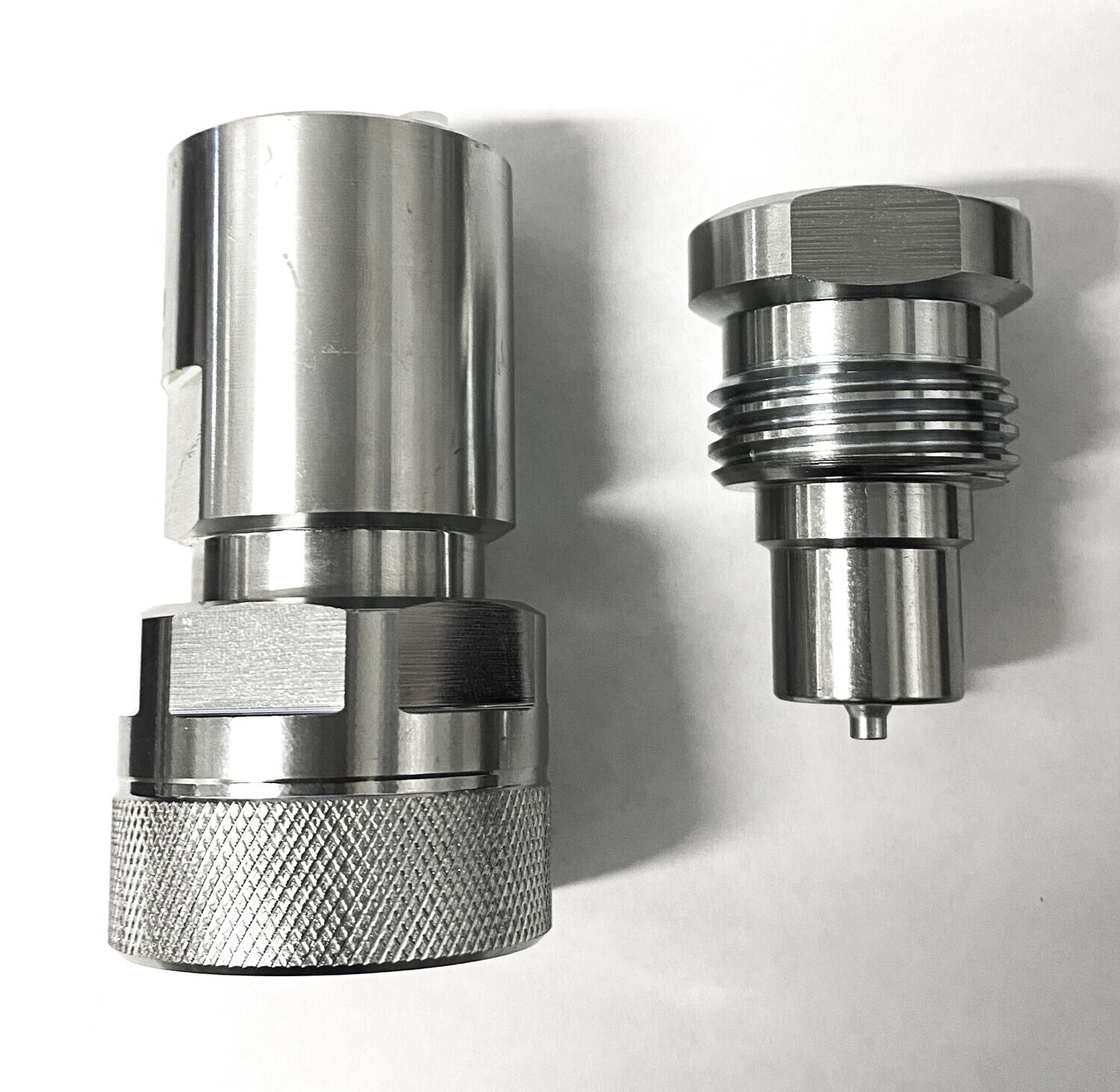 Faster Interchange VV 1/2" Screw Together Couplers M/F Set Hydraulic