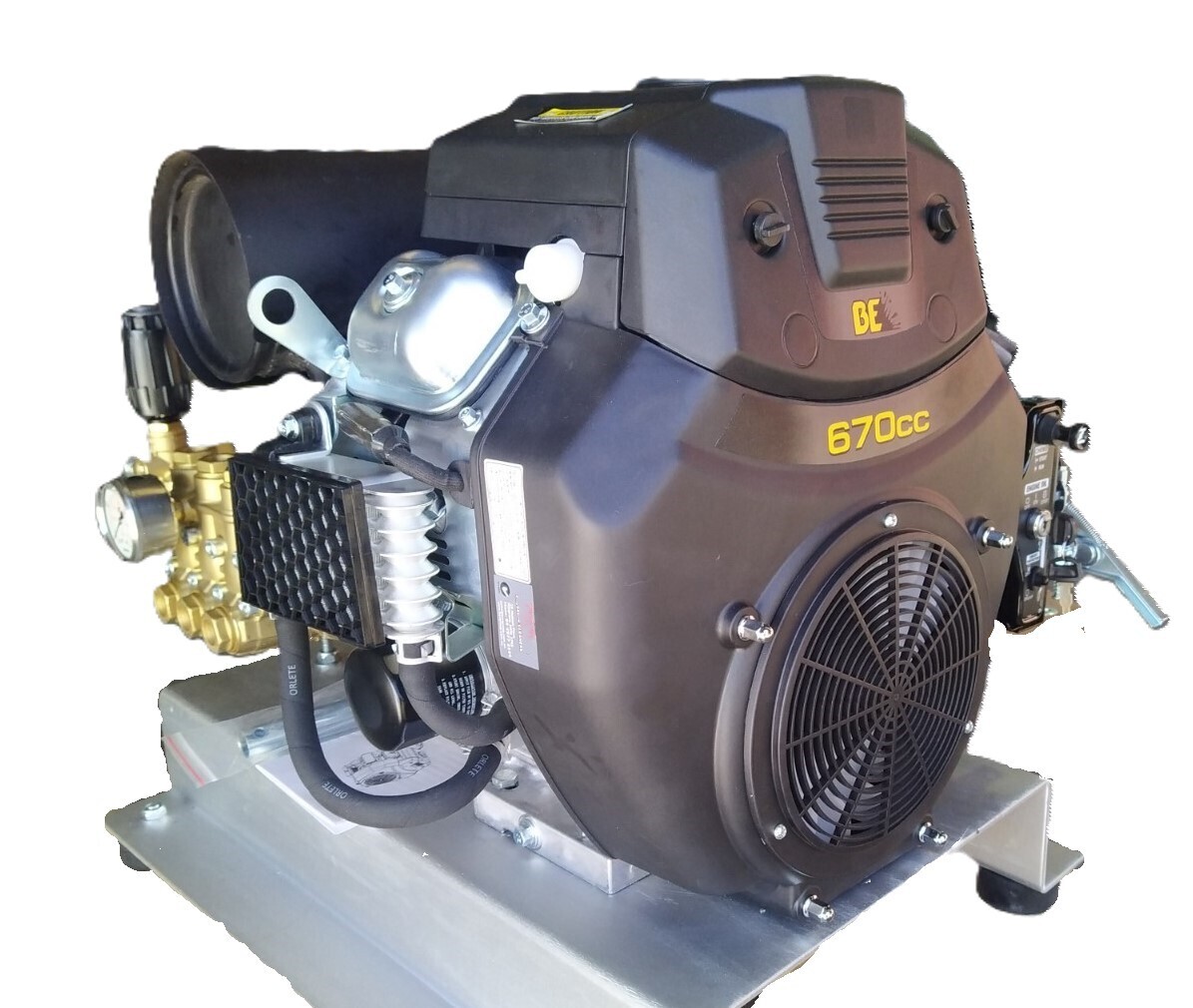 Pressure Washer Drain Cleaner 24 hp V Twin 33 Lt/min @ 3,600 PSI