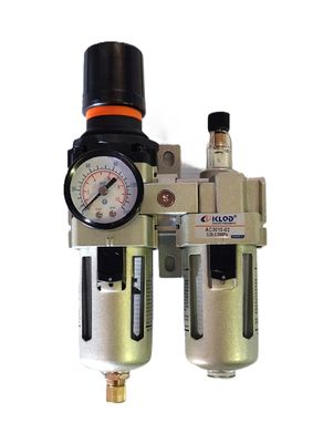 Compressed Air Filter Regulator Lubricator Front