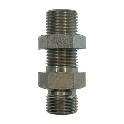 BSP Bulkhead Male x BSP Parallel Male Straight - Australian Nationwide Shipping - Hydraulic.Online