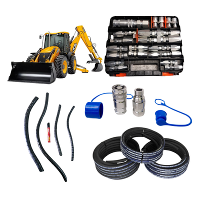 54-piece Hydraulic Hose Emergency Repair Kit for Larger JCB Backhoes - Australian Nationwide Shipping - Hydraulic.Online