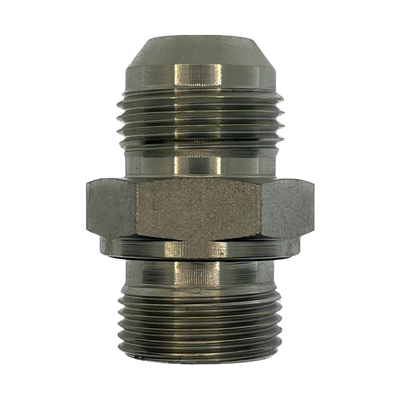 BSP Parallel Male x JIC Male Straight Valve to Hose Adaptor