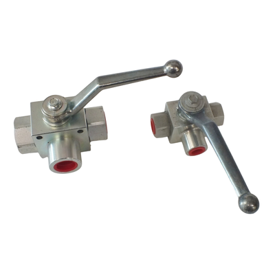 3 WAY VALVE HYDRAULIC L PORT 350Bar/5250PSI BSPP Made in Italy 3/4&quot;,1&quot;,1-1/4&quot; - Australian Nationwide Shipping - Hydraulic.Online