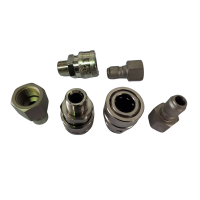 3/8&quot; Quick Connect 4,000 psi Pressure Washing and Jetting Couplings 

