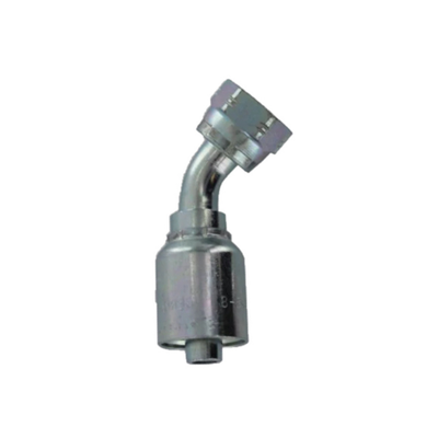 Hose Tail One Piece BSP Swivel Female 45° Swept Hydraulics - Australian Stock