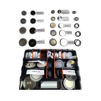28 pc SAE Code 61 &amp; 62 Hydraulic Flange Blank Disc Kit - High pressure Hydraulic.Online - Australian Stock