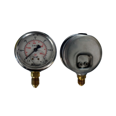 Stainless Steel Precision Pressure Gauge 63mm 2.5 inch - Australia Stock - Hydraulic.Online