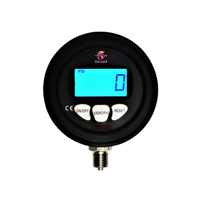 Digital Pressure Gauge 0-400 or 0-700 bar 10,000 psi Certified