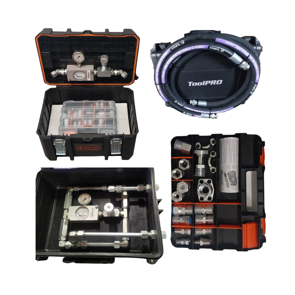 Hydraulic Flow  Pressure Test Kit 120 Lt Min 420 bar - Australian Nationwide Stock