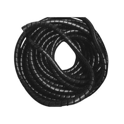 Spiral Wrap Hose Cable Protection 20m Box Multi Size Black Hydraulic Hose Spiral Guard