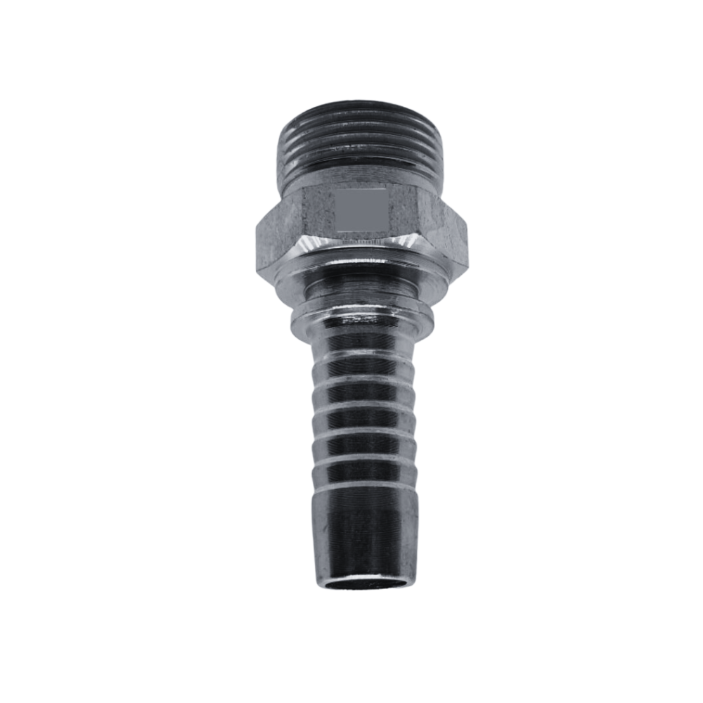 Hydraulic Hose Tail crimp on fitting Barb Metric Light Male Straight - Australian Order online