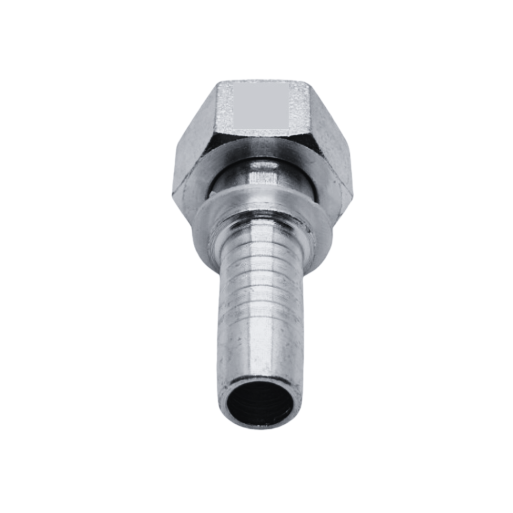 Hydraulic Hose 2 piece 1 wire and 2 wire Fitting Metric Heavy (S) Female Two Piece