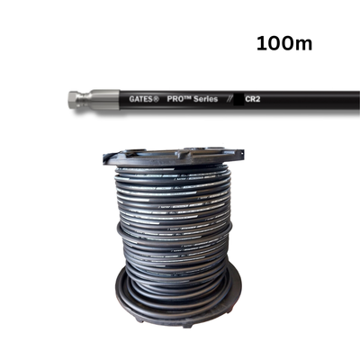 GATES CR2 100m Hydraulic Hose SAE100R2AT 2 Wire 14, 38 12 and 34 1