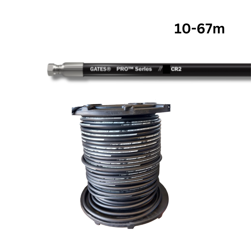 67 M reel of Gates 10 CR2, 5/8&quot; Two Wire Hydraulic Hose SAE100R2-10, 3,625 PSI working pressure,  200 MM bend Radius. 