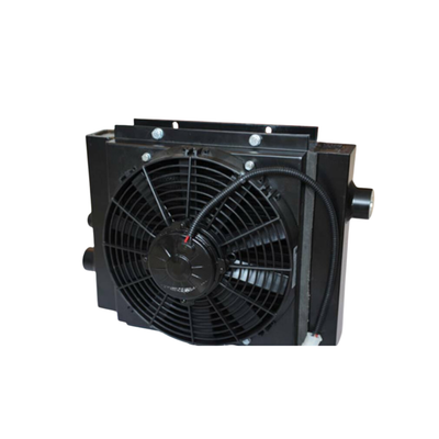 Oil Cooler Flows 60-300 Ltmin 12, 24 DC or 220 , 415Volt AC Fan