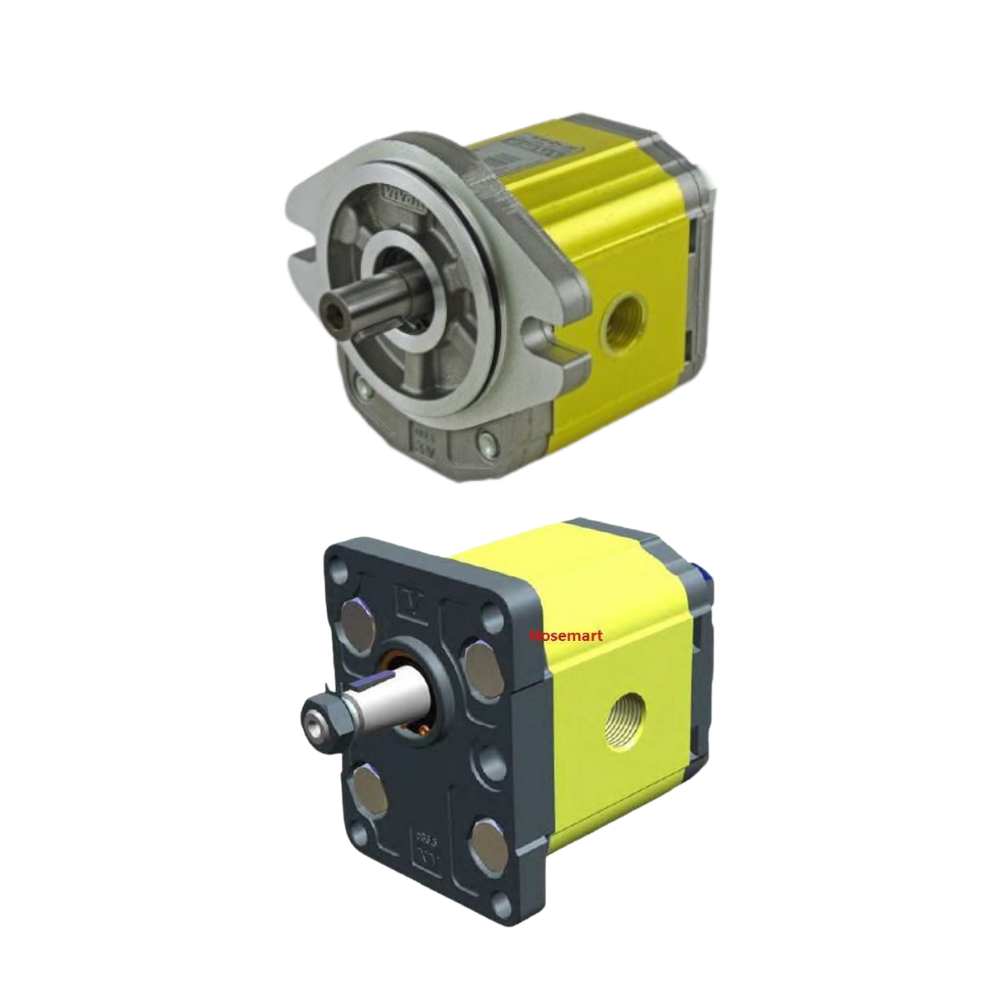 Hydraulic Group 2 Gear Motor Vivolo Italy Various Cc&#39;s  with 2 Bolt SAE A mount or 4 bolt Din Mount