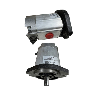 Galtech Hydraulic Gear Pump Group 2 SAE A Mount, 58 Keyed Shaft 26Cc&#39;s with built in relief valve
