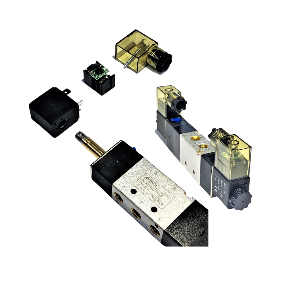 Solenoid valve 12/24 VDC 1/8&quot; BSPT Ports

