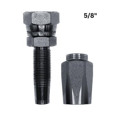 5/8&quot; BSP Female Reusable Hydraulic Hose fitting Suit JCB Backhoe