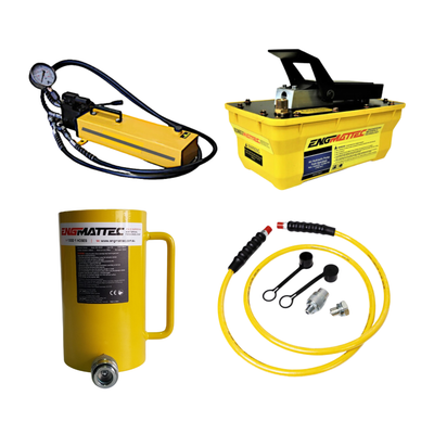 10,000 PSI Hoses, Pumps, and Hollow or Solid Rams