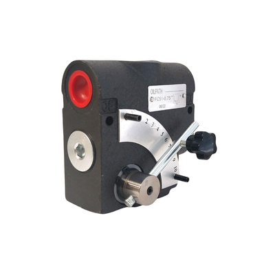 OILPATH Adjustable Priority Flow Control Valve 60 or 114 LtMin 3,000 psi
