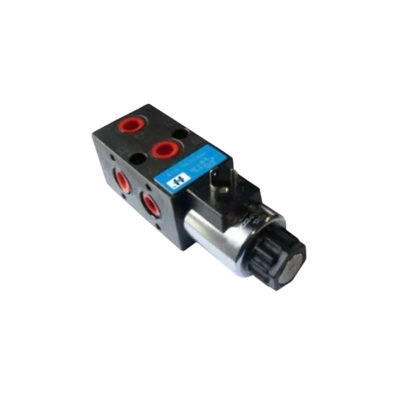6 PORT DIVERTER  SELECTORVALVE 40 - 60 LtMin 3000 PSI 38 or 12 in 12-24V DC HYDRAULIC