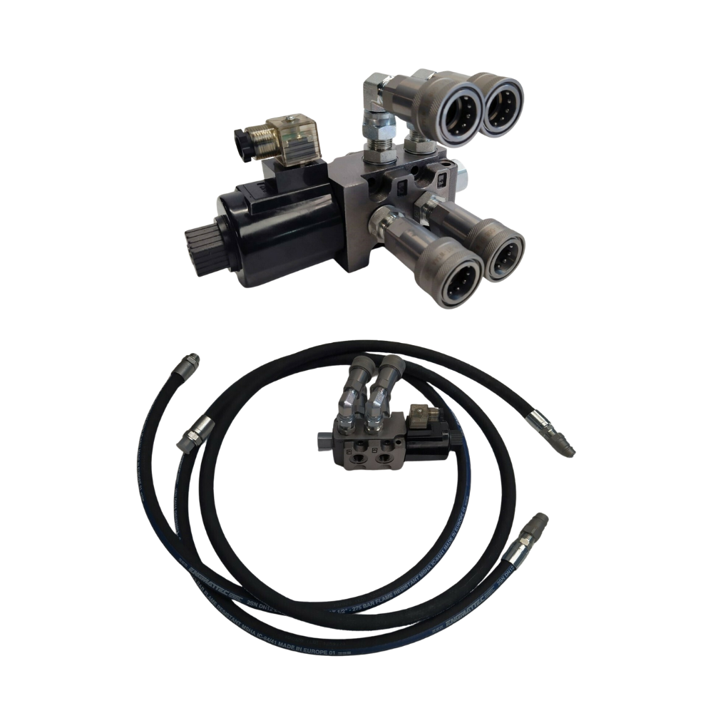 Tractor 6 Port Diverter Valve 12-24VDC adds an extra hydraulic Function