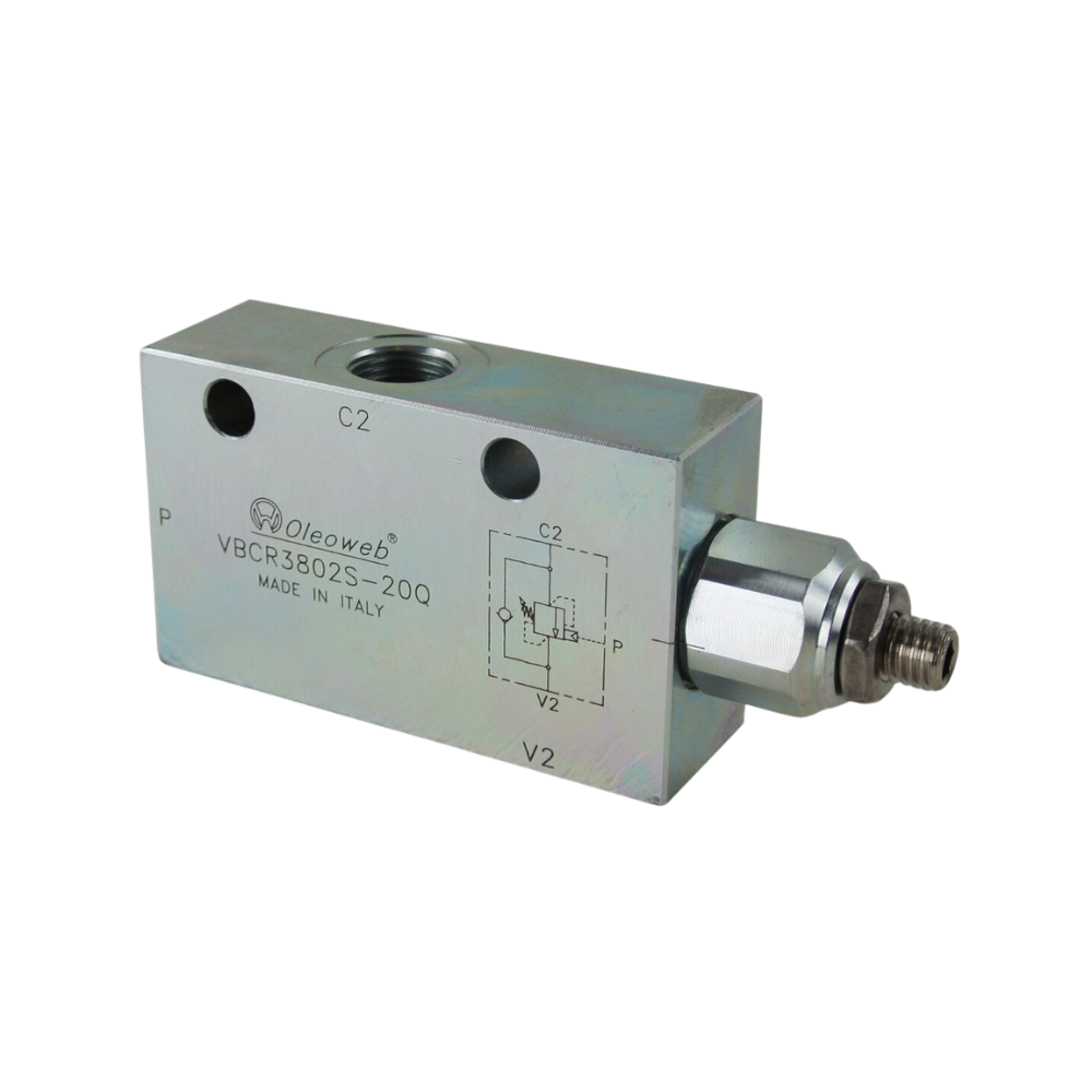 Single Counter Balance Valve, Various Ratios, Pressures, Port Sizes