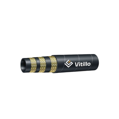 10m Coil 3 Wire Hydraulic Hose 3SN 3-4 and 1 inch 5,500 psi &amp; 1 4,800 psi