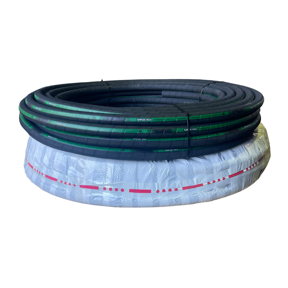 Hulk R15 hydraulic hose, 6-wire, 6000 PSI, sizes 5/8&quot; to 2&quot;