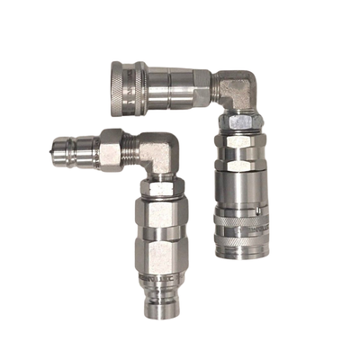 Hydraulic Poppet to Flat Face Coupler Change Over Kit